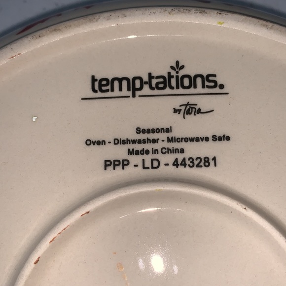 Temptations Fall Decor Dish - Picture 4 of 6